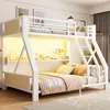 Letto a castello in metallo Merax, dimensioni 90x200 cm e Anteprima dell’immagine prodotto 1