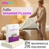 EllaTex Frottee Spannbettlaken 180x200 – 200x200 Baumwolle Produktbild-Vorschau 2