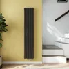 EMKE Radiateur plat Radiateur panneau design Noir Vertical Voir les images du produit 1