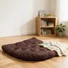 Coussin de sol marron foncé, 100 x 100 cm, pour enfants, Voir les images du produit 2