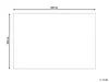 BELIANI Teppich Beige Jute Rechteckig 200 x 300 cm Kurzflor Produktbild-Vorschau 3