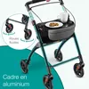 ELONEO Wohnungsrollator 54cm breit, faltbar und leicht, Produktbild-Vorschau 8