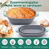 2 Stk Brotkorb faltbare & waschbare Silikon Gärkörbchen Produktbild-Vorschau 11