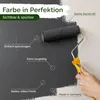 Wandfarbe Schwarz Anthrazit Grau Matt Innenfarbe – Produktbild-Vorschau 4