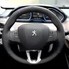 FUNDA PARA VOLANTE CON DISEÑO, COMPATIBLE CON PEUGEOT 208 y Vista previa de la imagen del producto 3
