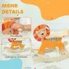 AIYAPLAY Drewniany konik na biegunach, bujak dla dzieci z Podgląd zdjęcia produktu 5