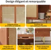 okwish tavolo da bar girevole a 360° 107 x 40 x 71,4 cm, Anteprima dell’immagine prodotto 7