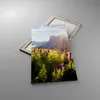 Bild auf Leinwand - Leinwandbild - Berge Wiese Blumen - Produktbild-Vorschau 2