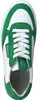 A top-down view of a white and green sneaker. Produktbild-Vorschau
