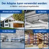 Schlauchverbinder Adapter 90 mm für Abluftschlauch Produktbild-Vorschau 6