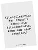 Mr. & Mrs. Panda Postkarte Spruch Altenpflegerin Fitness - Produktbild-Vorschau 1