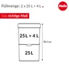 Hailo Öko Vario XL - Mülltrenner - Vollautomatische Produktbild-Vorschau 5