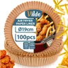 Vilde | Vložka do fritézy - hnedá - 19 cm - 100 kusov - Náhľad obrázku produktu 2