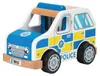 Tidlo Polizeiauto Holzspielzeugauto für Kinder Produktbild-Vorschau 1