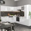 Rohová kuchyňa Vicco R-Line Biely vysoký lesk/biely 287 x Náhľad obrázku produktu 4