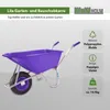 Schubkarre 100 L 250 kg Gartenschubkarre Schiebkarre Produktbild-Vorschau 4