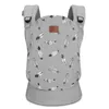 A baby carrier with a feather pattern on a white background. Náhled obrázku produktu