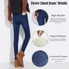 Jeans isolati invernali da donna, Jeggings da donna Anteprima dell’immagine prodotto 13