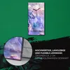 Wandbild Leinwand Bilder Wanduhr 30x60 Gemälde Abstrakte Produktbild-Vorschau 5