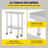 Stół roboczy ze stali nierdzewnej SucceBuy | 12 x 24 x 34 Podgląd zdjęcia produktu 3