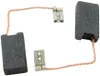 Charbons - 6,3x12,5x22mm - Avec câble et prise - Remplace Voir les images du produit 2