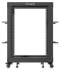 Lanberg Open rack 19'' 15U 600x600-1100 regulowany czarny Produktbild-Vorschau 6