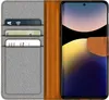 A flip case for a smartphone, showing the inside with card slots and the phone in place. Anteprima dell’immagine prodotto
