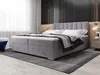 A bedroom scene featuring a bed with storage. Produktbild-Vorschau