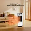 Zimilo 2 v 1: Keramický topný ventilátor a chladič vzduchu. Náhled obrázku produktu 2