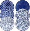 Vancasso Set de 6 assiettes en porcelaine, Assiette plate, Voir les images du produit 1