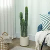 HOMCOM Umělá rostlina – kaktus, velká, 95 cm, s květináčem, Náhled obrázku produktu 9