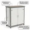 Mucola Geräteschrank Gerätehaus Gartenschuppen Schrank Produktbild-Vorschau 5