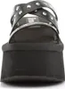 FUNN-19 Damen Sandale von DemoniaCult, Schwarz EU 39, US 9 Produktbild-Vorschau 2