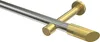 Interdeco Gardinenstange / Vorhangstange Edelstahl-Optik / Produktbild-Vorschau 1