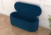 Dancan Scarlett ovaler POUF mit Stauraum / 110 cm / Produktbild-Vorschau 7
