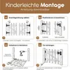 Gartentor Holz B 100 x H 50 cm, 3-5 cm Lattenabstand Produktbild-Vorschau 5