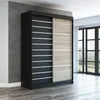 Schwebetürenschrank, 2-türig Schrank! Moderne Garderobe für Produktbild-Vorschau 1