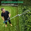 1380W 2-IN-1 Akku Rasentrimmer & Heckenschere (210 cm/165° Produktbild-Vorschau 3