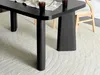 BELIANI Esstisch Schwarz 180 x 90 cm MDF Tischplatte Stahl Produktbild-Vorschau 3