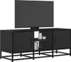 vidaXL Szafka pod TV czarna 100x35x41 cm materiał Podgląd zdjęcia produktu 2
