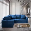 Masseno Ecksofa LIRENO L-S mit Schlaffunktion L-Form, Sofa Produktbild-Vorschau 3