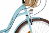 Damenfahrrad Davi Emma 28", 7 Gänge, 160-185 cm, Blau/Braun Produktbild-Vorschau 3