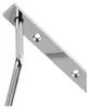 Gläserhalter für 1 Glasreihe 120 x 355 x 70 mm Chrom Produktbild-Vorschau 2