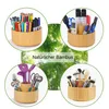 Stifthalter,Bamboo Desk Organizer, große Kapazität Pen Produktbild-Vorschau 6