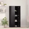 vidaXL Büroschrank Schwarz Eichen-Optik 60 x 32 x 152,5 cm Produktbild-Vorschau 4