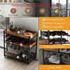 KOMFOTTEU Wózek do serwowania z wyjmowaną tacą, wózek Podgląd zdjęcia produktu 3