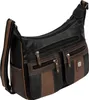 Schultertasche (15161) Damentasche Umhängetasche Leder Produktbild-Vorschau 1