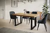 Průmyslový jídelní stůl LOFT-U, velikost: 200X100X77 cm, Náhled obrázku produktu 2
