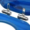 vidaXL Toaletní sedátko Soft Close Lid MDF Blue Water Drop Náhled obrázku produktu 6