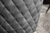riess-ambiente Drehbarer Design Stuhl EUPHORIA dunkelgrau Produktbild-Vorschau 7